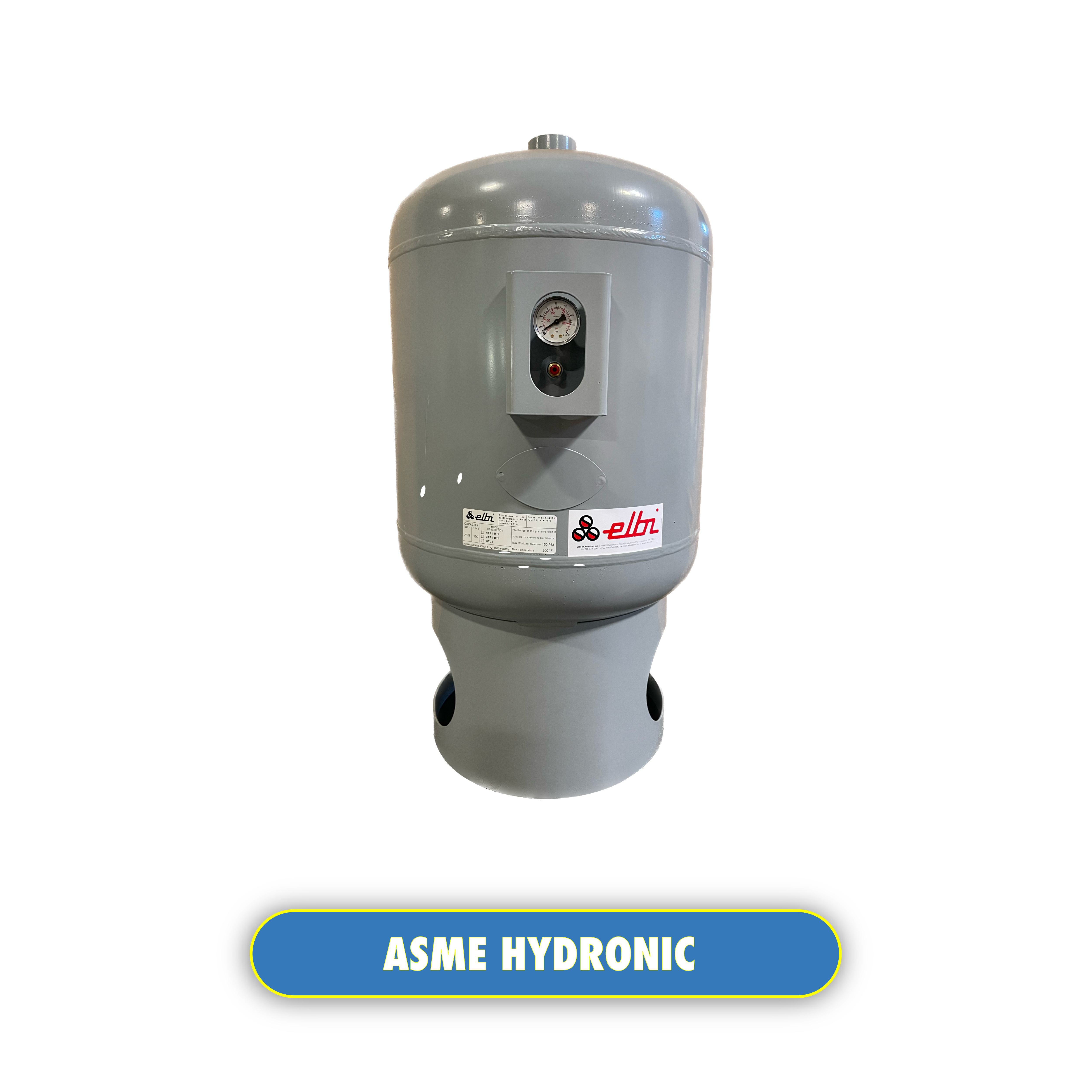 ASME Hydronic tanks